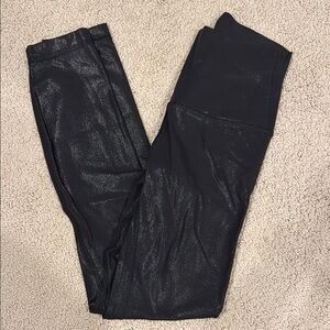 Black Shimmer Leggings